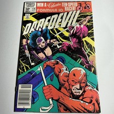 Daredevil #176 Newsstand Variant (Marvel Comics 1981) VF 1st App Stick Comic picture