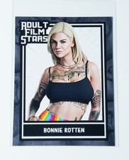 BONNIE ROTTEN ADULT FILM STARS CUSTOM ART CARD NOVELTY WITH BACK picture