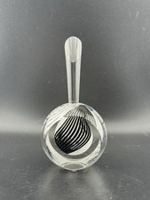 Vintage Paul Harrie Striped Studio Art Glass Perfume Bottle RARE picture