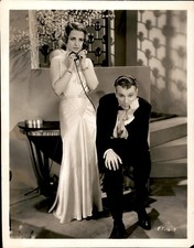 CGE46 Orig Linen-Back Photo NATALIE SCHAFER STANLEY RIDGES 1930 