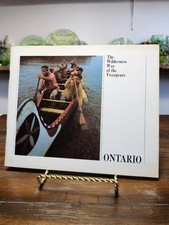 Expo 67 Ontario Wilderness Way of the Voyageurs English Travel Booklet Map picture