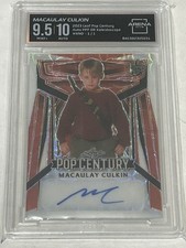 MACAULAY CULKIN 2023 LEAF METAL POP CENTURY AUTO 1/1 Proof Arena Club 9.5 10 picture