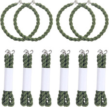 12 PCS Boot Blousers Military Adjustable with Metal Hooks � Elastic Boot Stra... picture