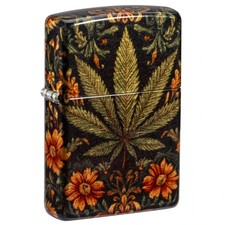 Zippo Plant Tapestry Design Street Brass 540 Fusion design 47139 picture