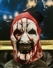 Trick Or Treat Studios Terrifier 2 Art The Clown Mask Bloody Rehaul Eyes Removed picture