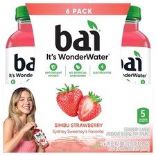 Bai Simbu Strawberry Antioxidant Drink 84oz Large Bottle Beverage picture