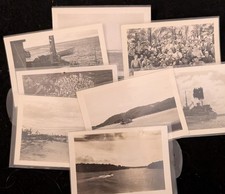 WWII Official Navy Photographs USS Minneapolis In Pacific Theater Battles picture