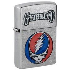 Zippo Grateful Dead Steal Your Face Street Chrome Color Image 47247 picture