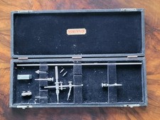 Starrett No. 89 Universal Divider Trammel Set w/(2) Beams, Accessories, & Case picture