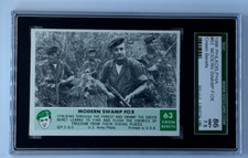 1966 PHILADELPHIA GUM GREEN BERETS SGC 7.5 86 NM+ MODERN SWAMP FOX #63 picture