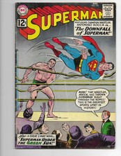 Superman 155 1962 DC Comics VG+ 4.5 Cosmic Man Lightning Man Krypto Lois Lane picture
