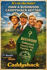 CADDYSHACK inspired BUSHWOOD Country Club Keytag. picture