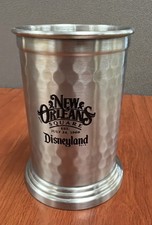 Disneyland New Orleans Square Blue Bayou Mint Julep Metal Cup Souvenir  picture