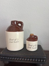 Vintage Land Of Oz North Carolina Stoneware Jugs 1960s 2pc Set picture