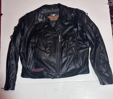 Harley Davidson Women's Leather Jacket  Black  LOOK picture