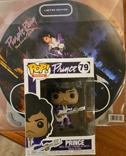 Funko POP R #79 Prince Purple Rain DIAMOND COLLECTION Purple Rain Picture Disc picture
