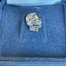 Vintage Theodore Roosevelt 100th Anniversary Sterling Silver Pin picture