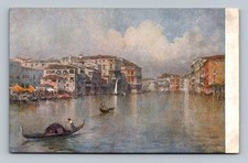 Italy- Venice 1920 International Exposition Painting Souvenir Vintage Postcard picture