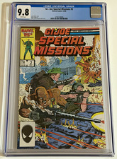 G.I. Joe Special Missions #2 CGC 9.8 White Pages (Marvel Comics 1986) picture