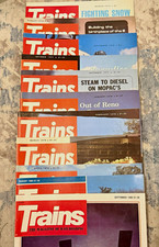 VTG TRAINS Magazine Lot OF 11 1976-1980 Railroading picture