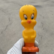 Vintage Looney Tunes Tweety Bird Squeak Toy R Dakin Warner Bros Figure 5 in picture