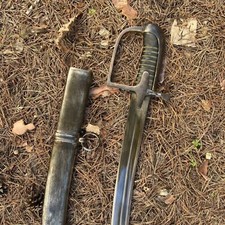 Polish Officer's Saber wz21 with Scabbard, Vintage Patinated Model picture