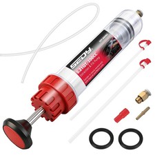Bomba de jeringa extractor de líquidos automotriz de 200 CC con manguera larga y picture
