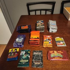 Vintage Non-Sport Trading Cards Unopened Packs Lot Of 70- Topps Skybox picture