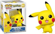 BOX DAMAGED Funko Pop Games: Pokemon - Pikachu (Waving) Vinyl Figure #553 43263 picture