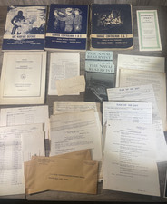 VTG 1960s US Navy Damage Controlman Training Manual Lot & Correspondence Archive picture