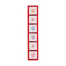 Hobonichi Techo × KODOMO NO KAO Pochitto6 HELLO KITTY 6-Design Stamp picture