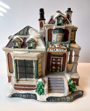 Victorian Village Collectibles Lighted Christmas House Porcelain picture