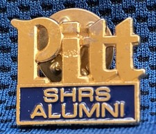 University of Pittsburgh School of Health and Rehabilitation Sciences Alumni pin picture