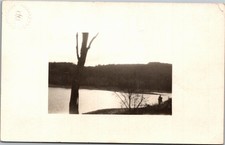 RPPC lake scene picture