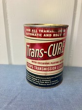 Vintage Trans Cure Kapro Stops Transmission Leaks Full and Sealed NOS oil can picture