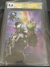 Venom 7 Clayton Crain Virgin Variant Cgc9.6. Signed And Sketch By Clayton Crain picture