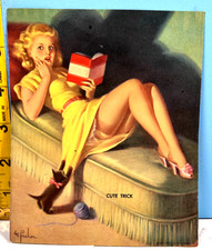 Vintage Art Frahm Pinup Litho Print 