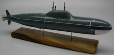 Alfa Class Attack Submarine Wood Model New picture