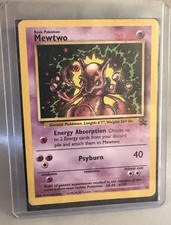 VINTAGE IMMACULATE Mewtwo Promo Wizards Black Star Promos #14 2000 picture