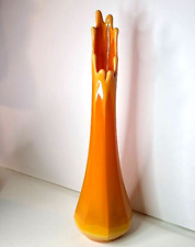 Bittersweet Swung Vase LE Smith Paneled 14.5 in MCM Mid Century Modern 1960s EX+ picture