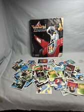 ​1984 Panini Voltron Sticker Album , & 65% Full Many More To Add On picture