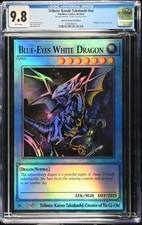 Tribute Kazuo Takahashi Creator Yu-Gi-Oh CGC 9.8 Huy Dinh Blue Foil Variant 71 picture