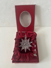 Waterford Crystal 2007 Annual Snowstar Christmas Ornament & EnhancerIreland  NIB picture