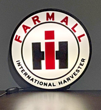 Lighted IH Farmall Sign picture