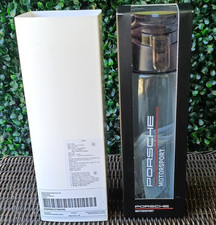 Porsche Motorsport Clear Water Bottle with Black Lid Promo Car 2022 picture