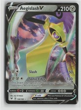 Aegislash V Ultra Rare Holo SWSH04 126/185 NM picture
