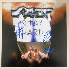 Raven *HAND SIGNED* 12x12 photo - Stay Hard picture