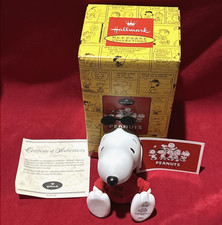 2000 Hallmark Peanuts Gallery QPC4034 Joe Cool Figurine Numbered Ed., BOX & COA picture