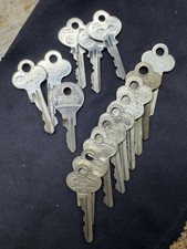 Lot of 15 Vintage P&F Corbin New Britain CT,ilco,Yale jr, Ornate Bow Flat Keys picture