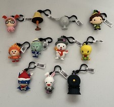 Monogram Warner Brothers Christmas bag clips picture